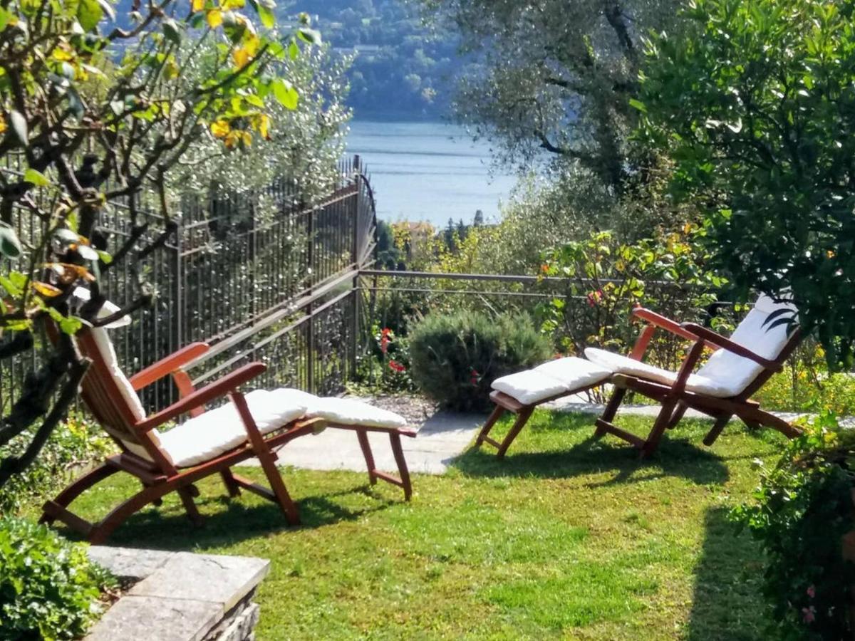 Casa Intignano - Camera Con Bagno E Portico Vista Lago トレメッツォ エクステリア 写真