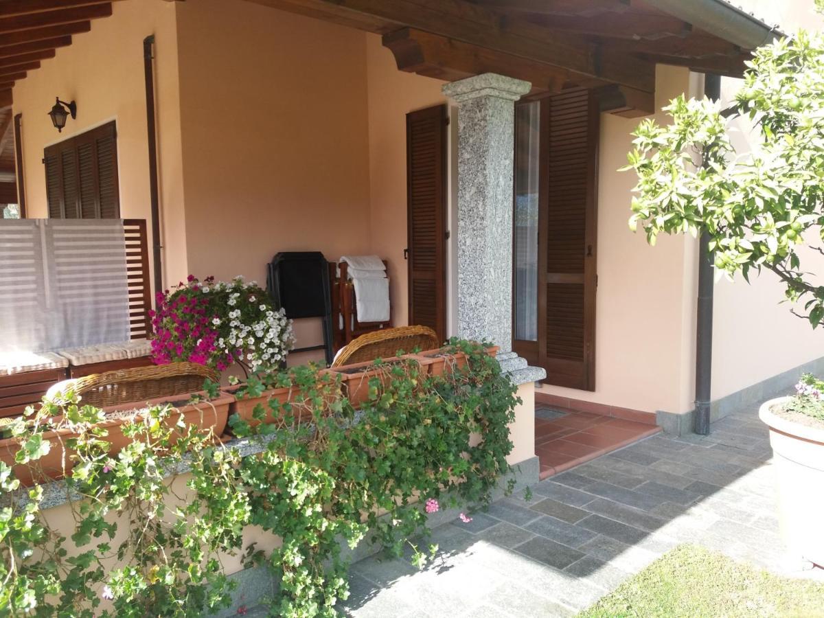Casa Intignano - Camera Con Bagno E Portico Vista Lago トレメッツォ エクステリア 写真