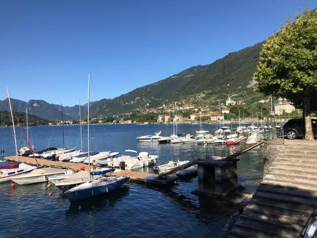 Casa Intignano - Camera Con Bagno E Portico Vista Lago トレメッツォ エクステリア 写真