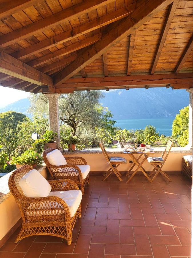 Casa Intignano - Camera Con Bagno E Portico Vista Lago トレメッツォ エクステリア 写真